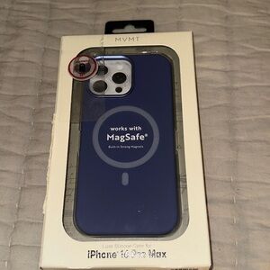 MVMT Luxe Silicone Case for iPhone 16 Pro Max - Navy